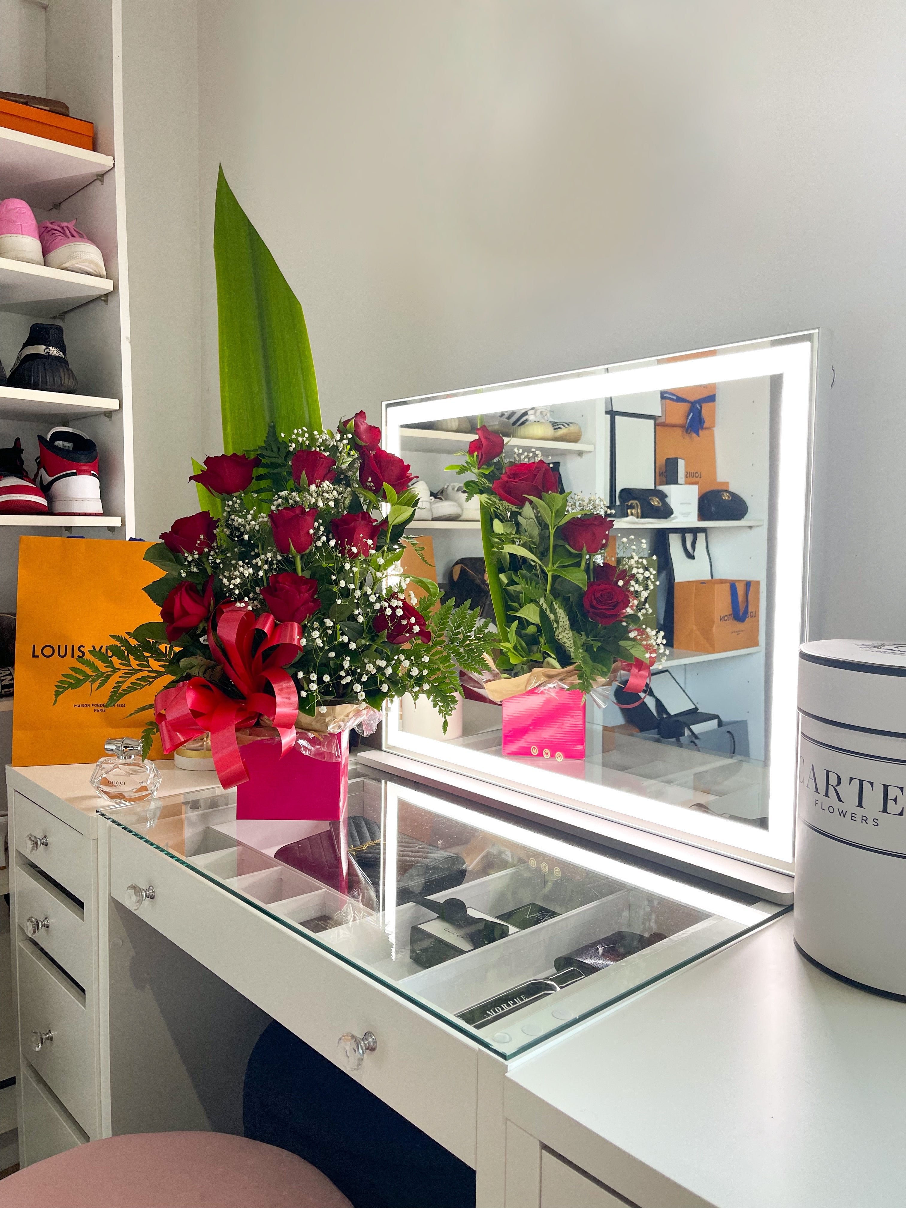 Hollywood Mirror Large "Crystal"