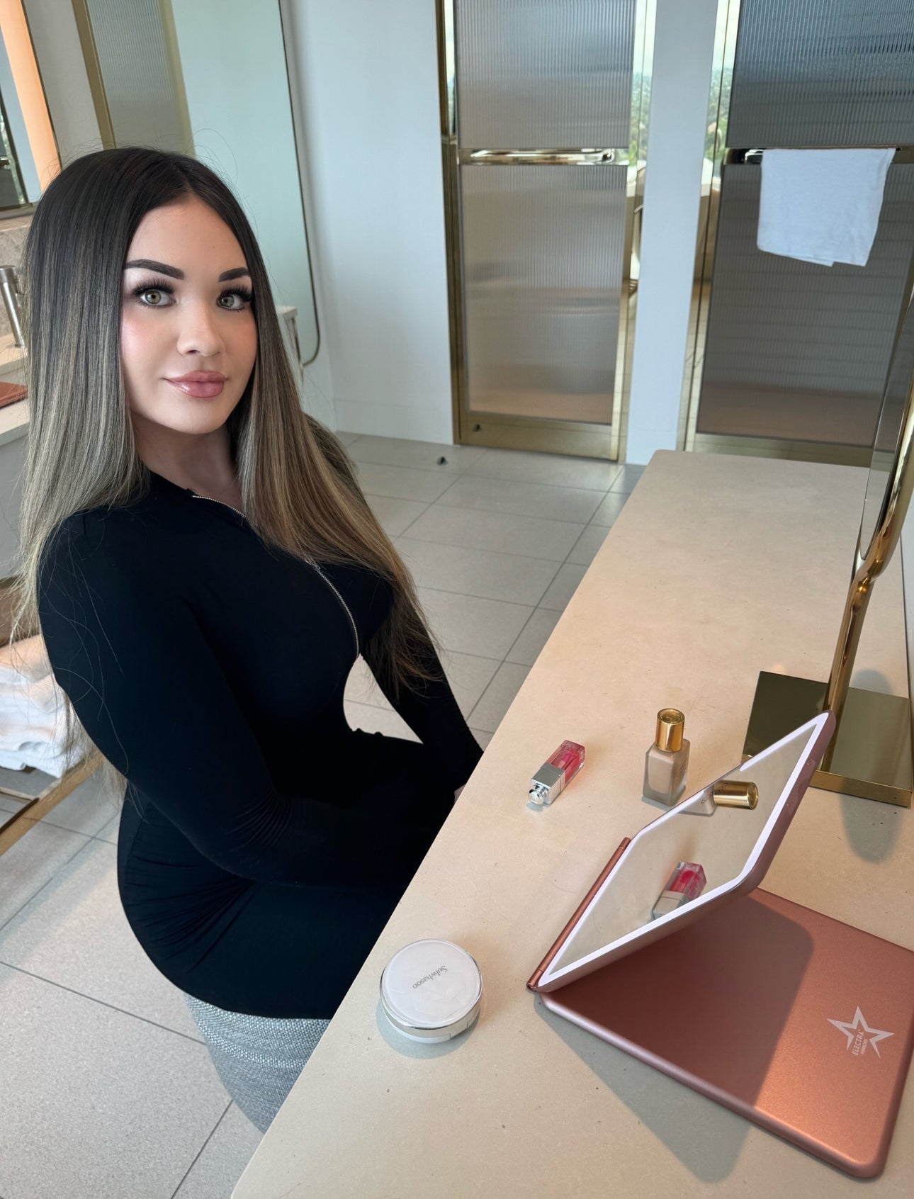 Luxe Lumin - Travel mirror