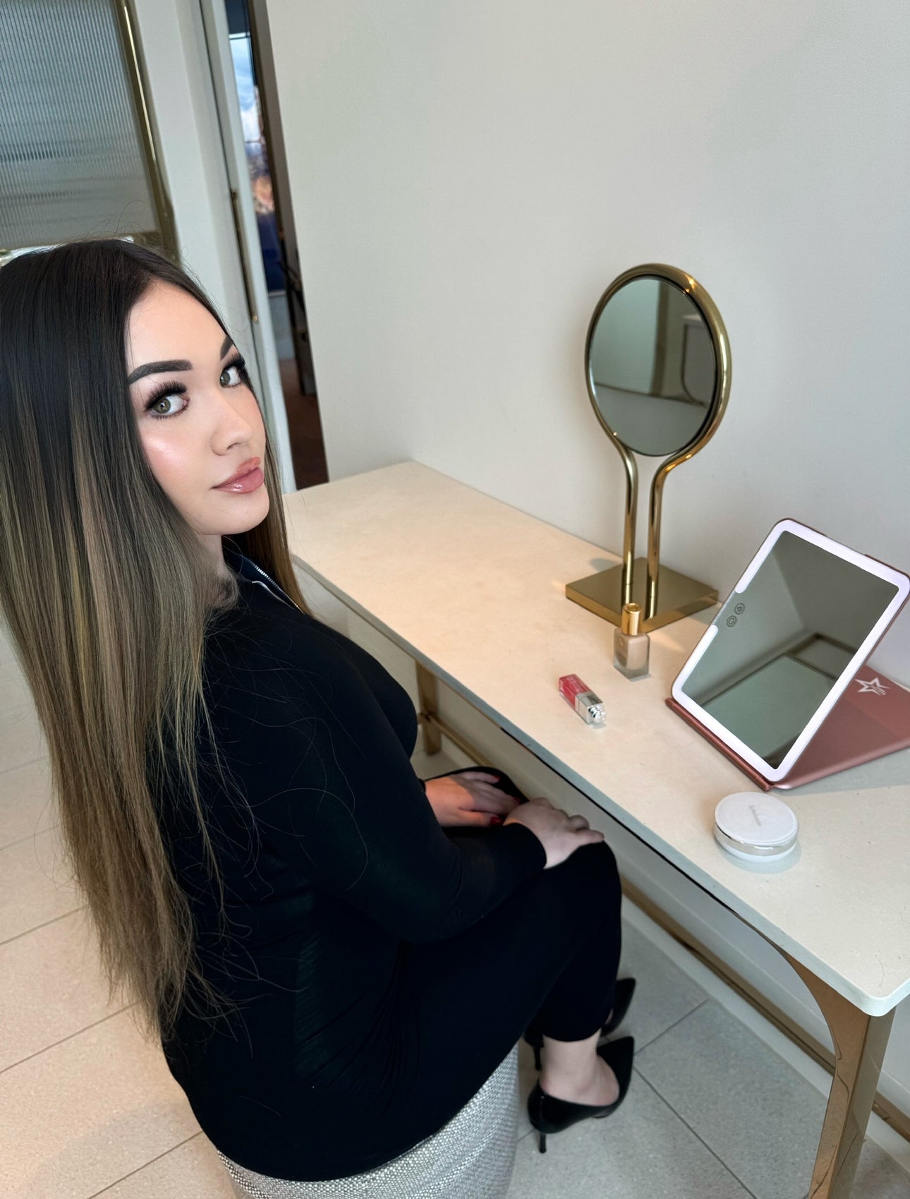 Luxe Lumin - Travel mirror