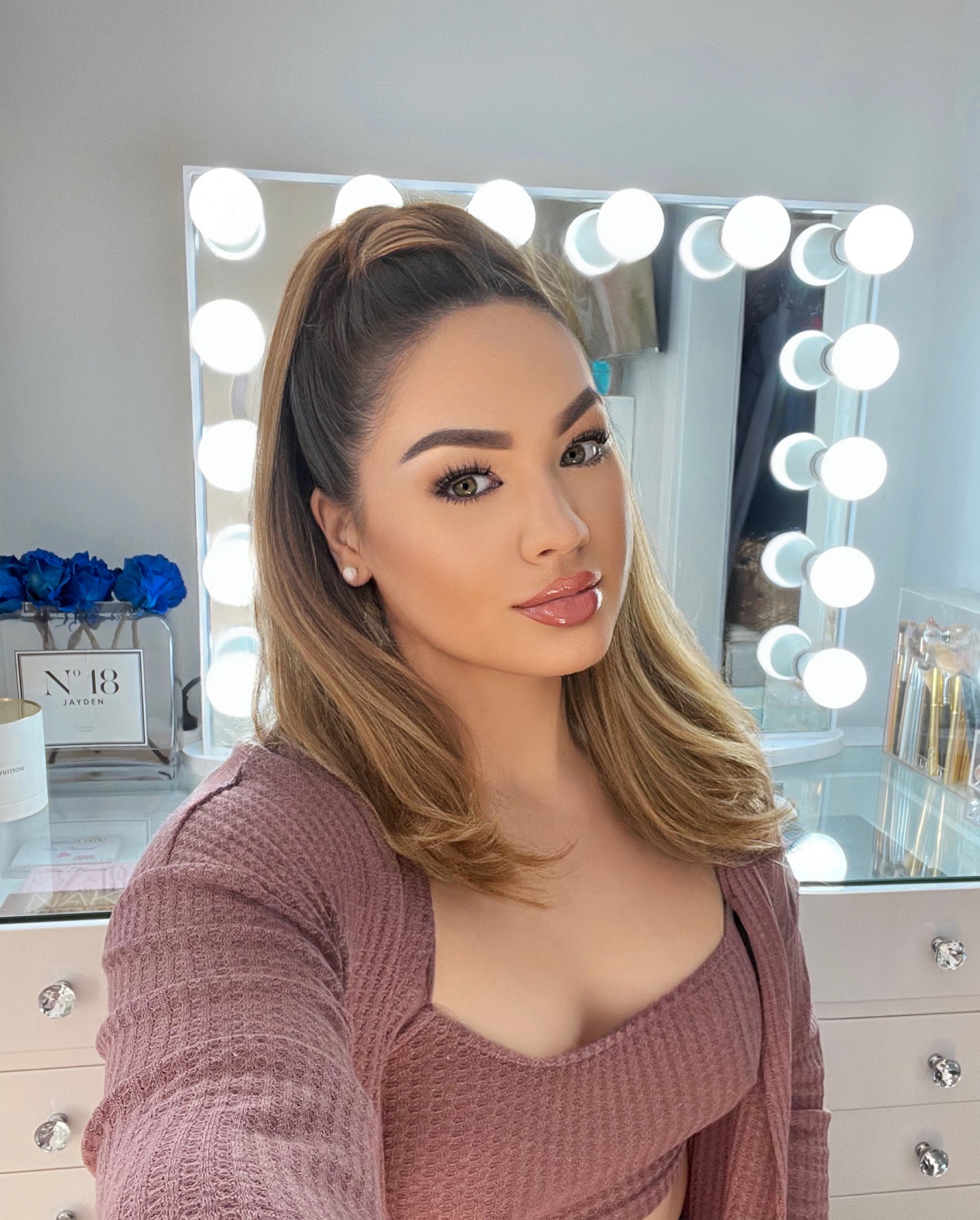 Hollywood Mirror Large "Angel"