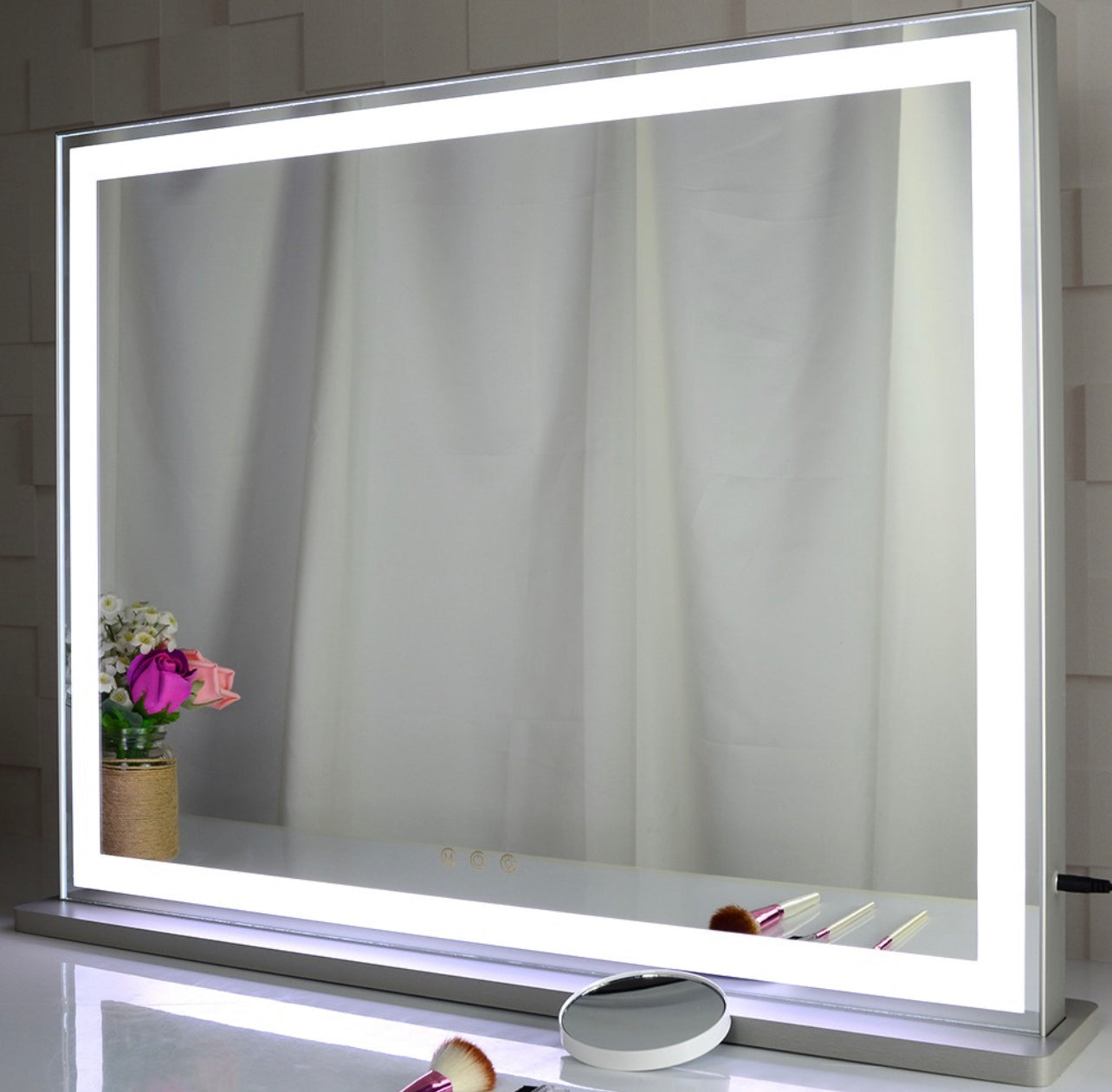 Hollywood Mirror Large "Crystal"