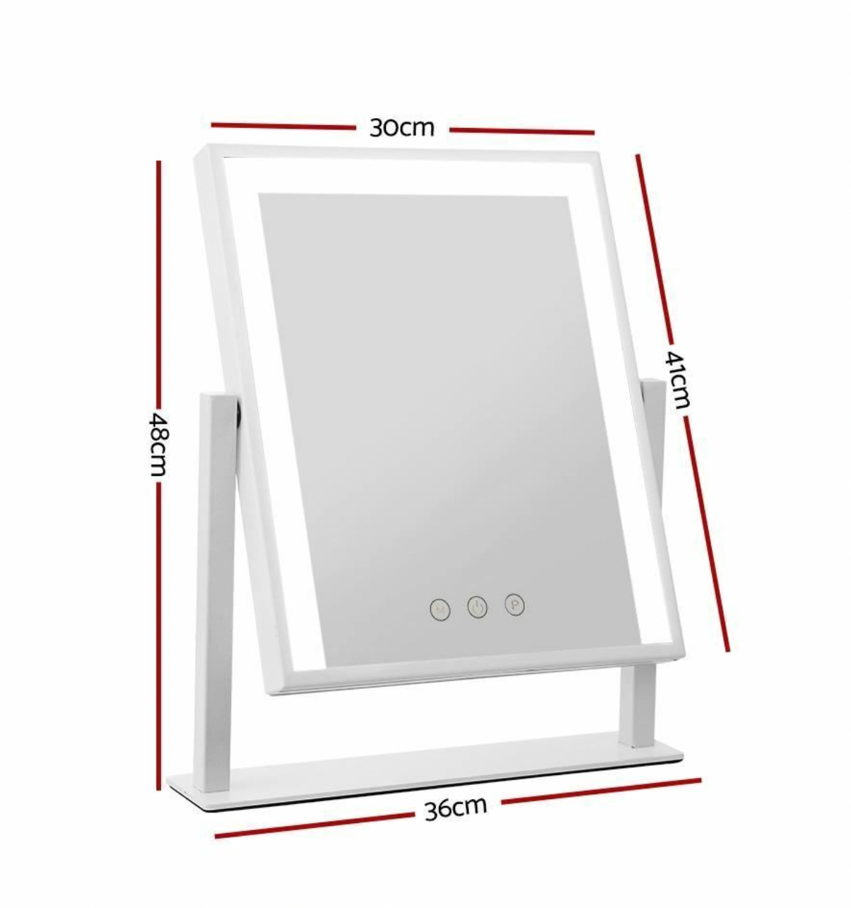 Hollywood mirror Xsmall "mini crystal"