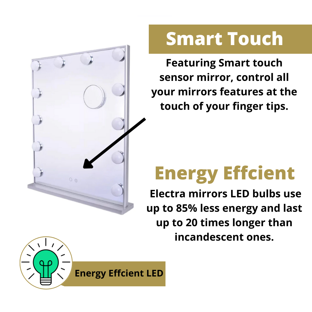 Hollywood Mirror Small "STAR"