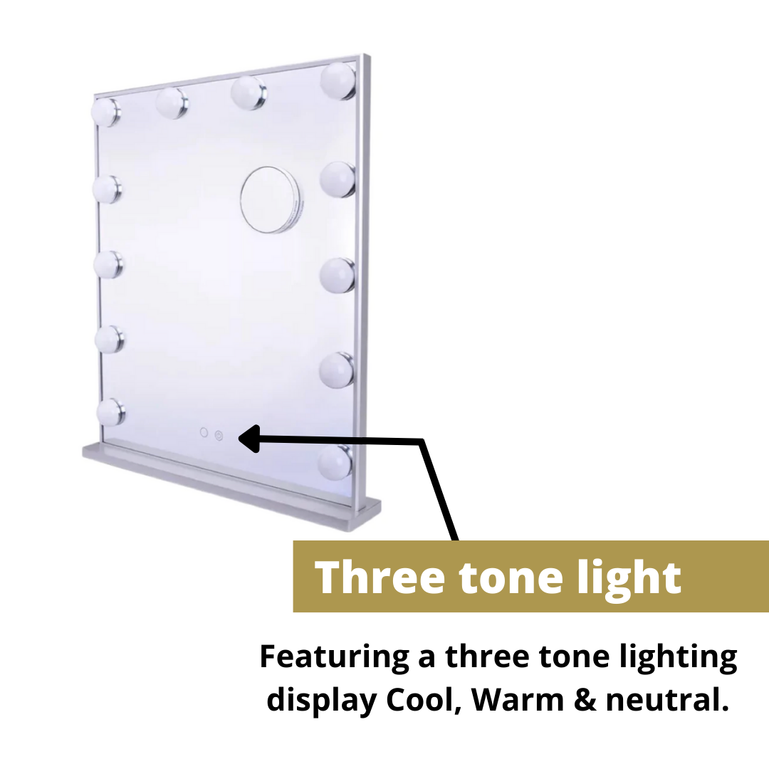 Hollywood Mirror Small "STAR"