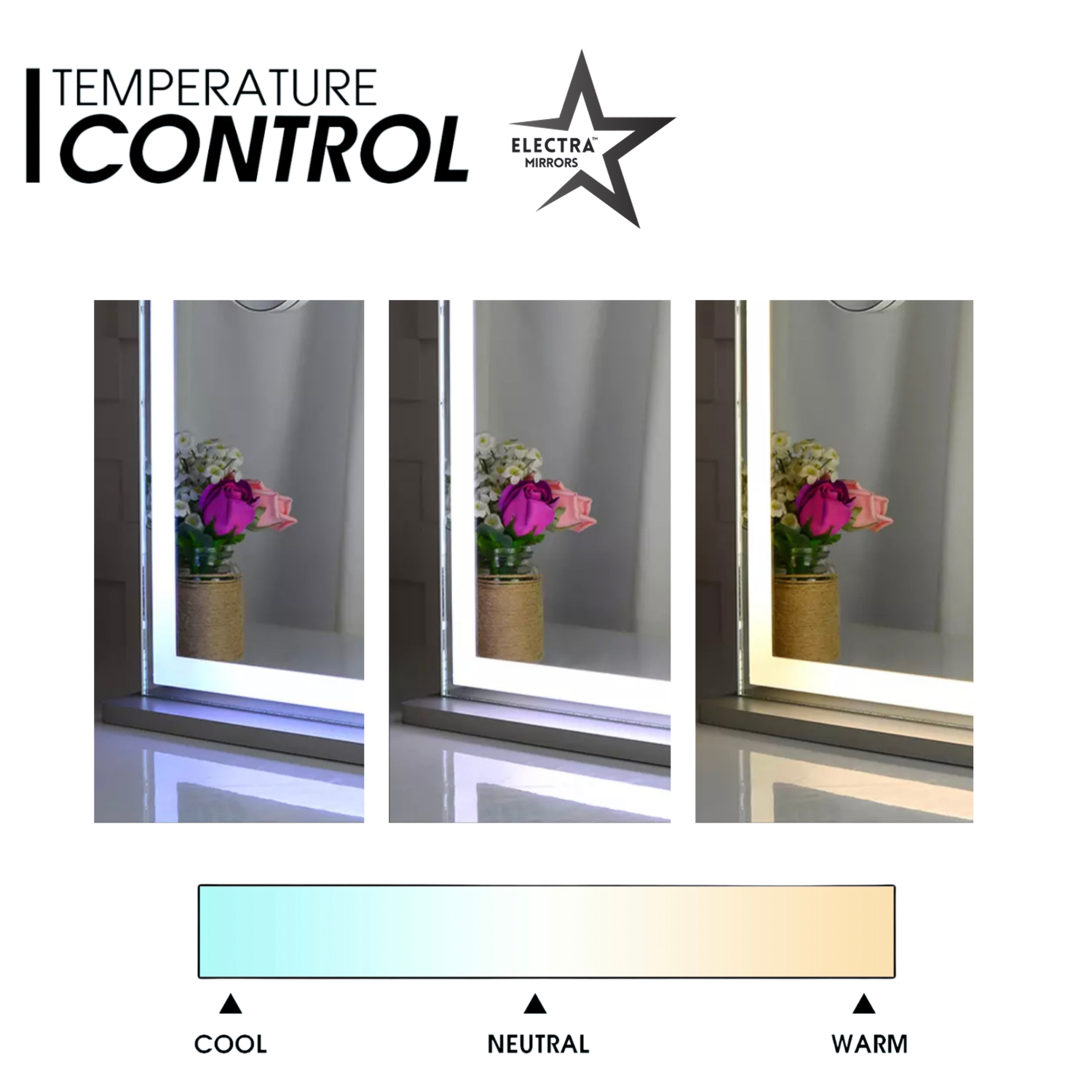 Hollywood Mirror Large "Crystal"