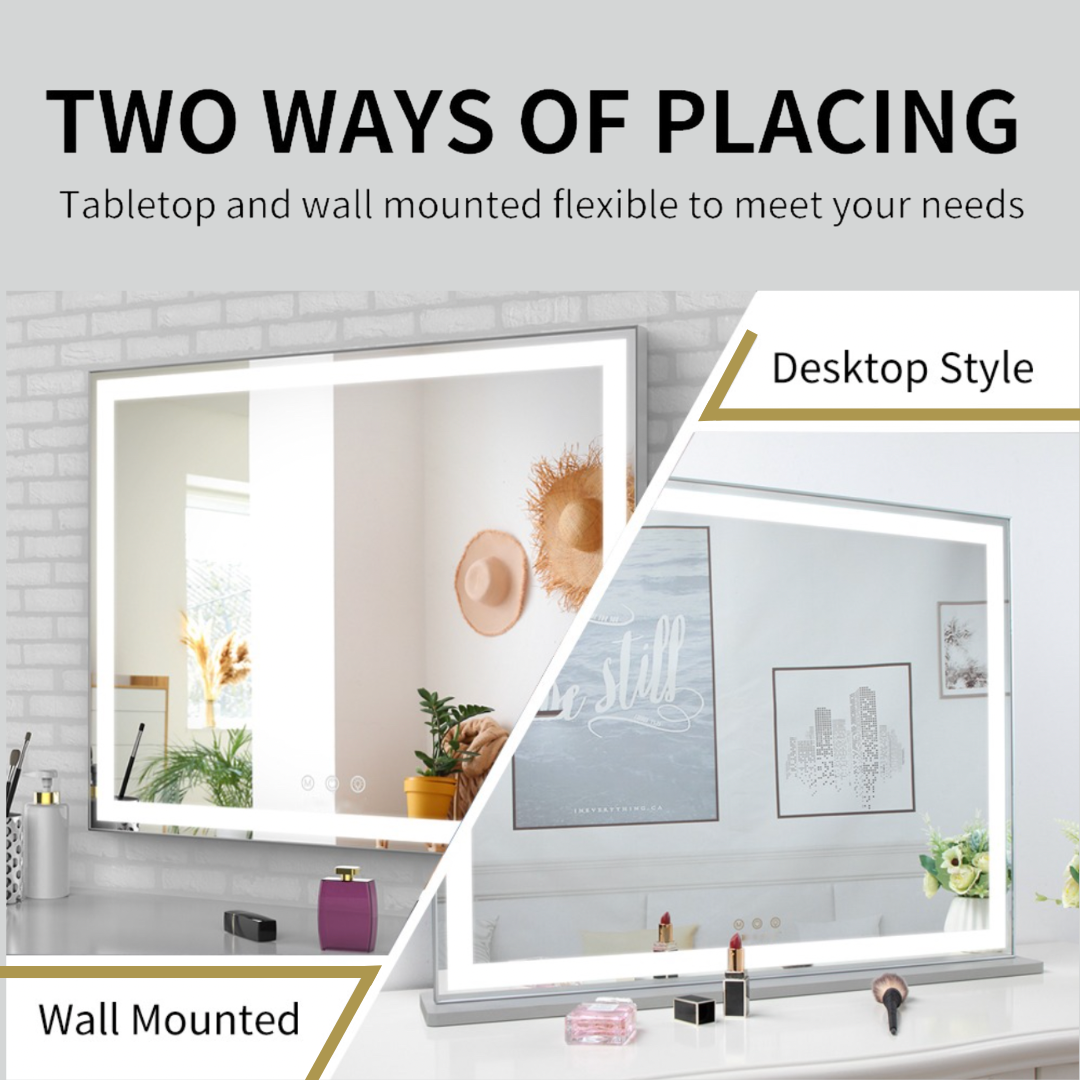 Hollywood Mirror Large "Crystal"