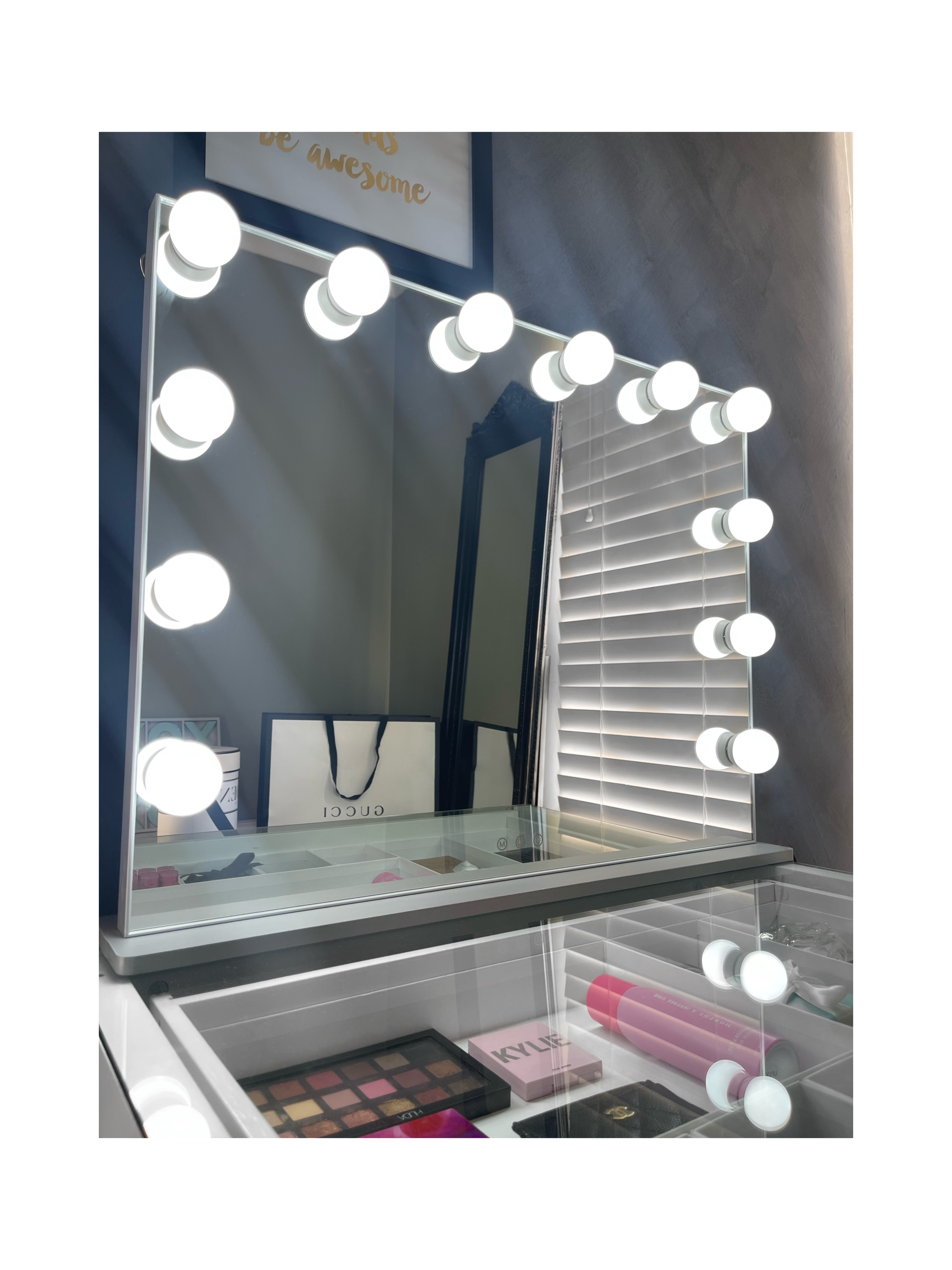 Hollywood Mirror Large "Angel"