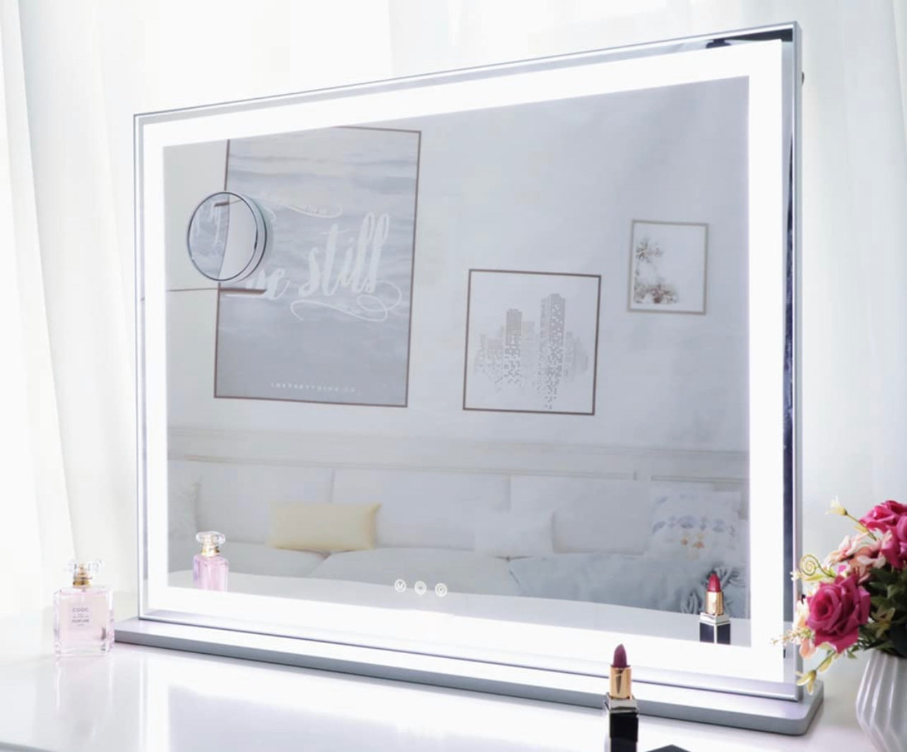 Hollywood Mirror Large "Crystal"