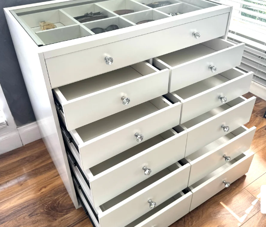 Display chest drawers "diamond"