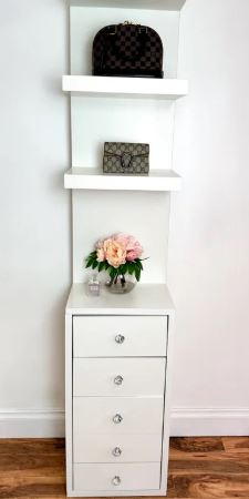 5 Drawer Makeup Shelf “Diamond”
